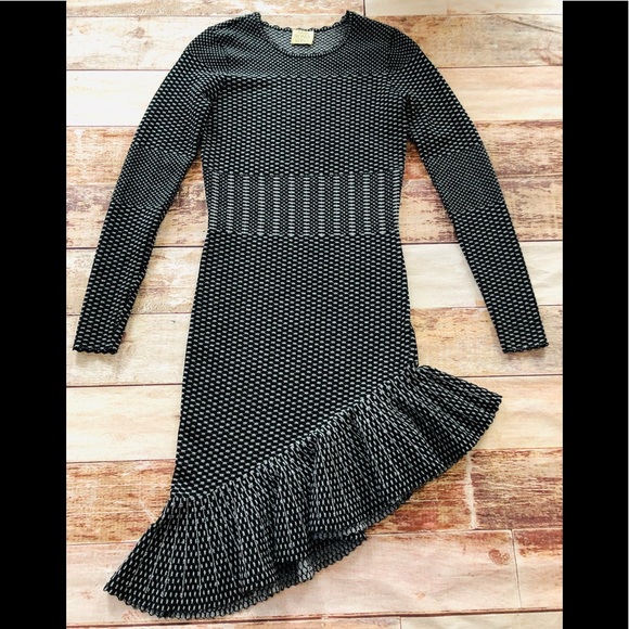 Torn by Ronny Kobo Dresses & Skirts - Torn by Ronny Kobo asymmetrical hem dress size s